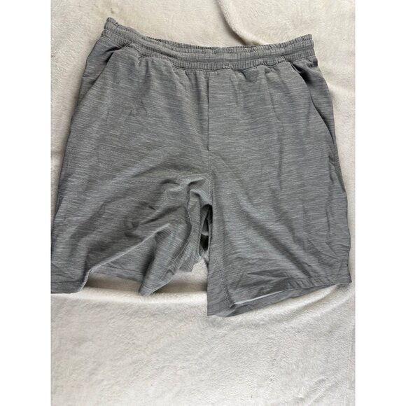 Lululemon Mens Athletic Gray Pace Breaker 9" Lined Short Size L - Picture 1 of 8